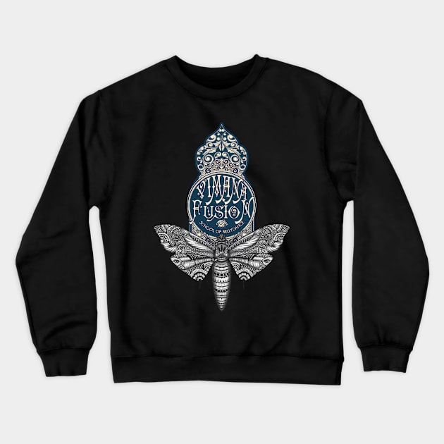 vimana moth Crewneck Sweatshirt by vimana